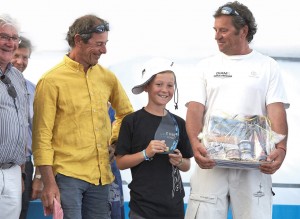 16_46687 ©Th.Martinez/Sea&Co. LA TRINITE SUR MER - - FRANCE.15 Août 2016. DRHEAM CUP 2016. Remise des prix du Trophée "LA TRINITAINE".