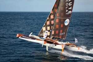 Multi 50 REAUTÉ CHOCOLAT - Transat Jacques Vabre 2017 (Armel Tripon / Vincent Barnaud) - La Trinité sur Mer le 20/10/2017